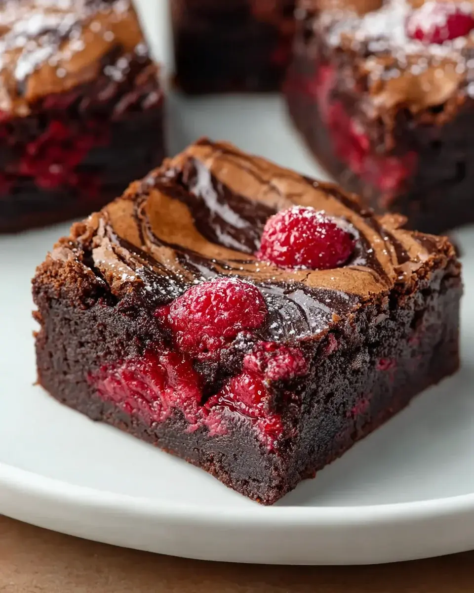 Himbeer Brownies Rezept