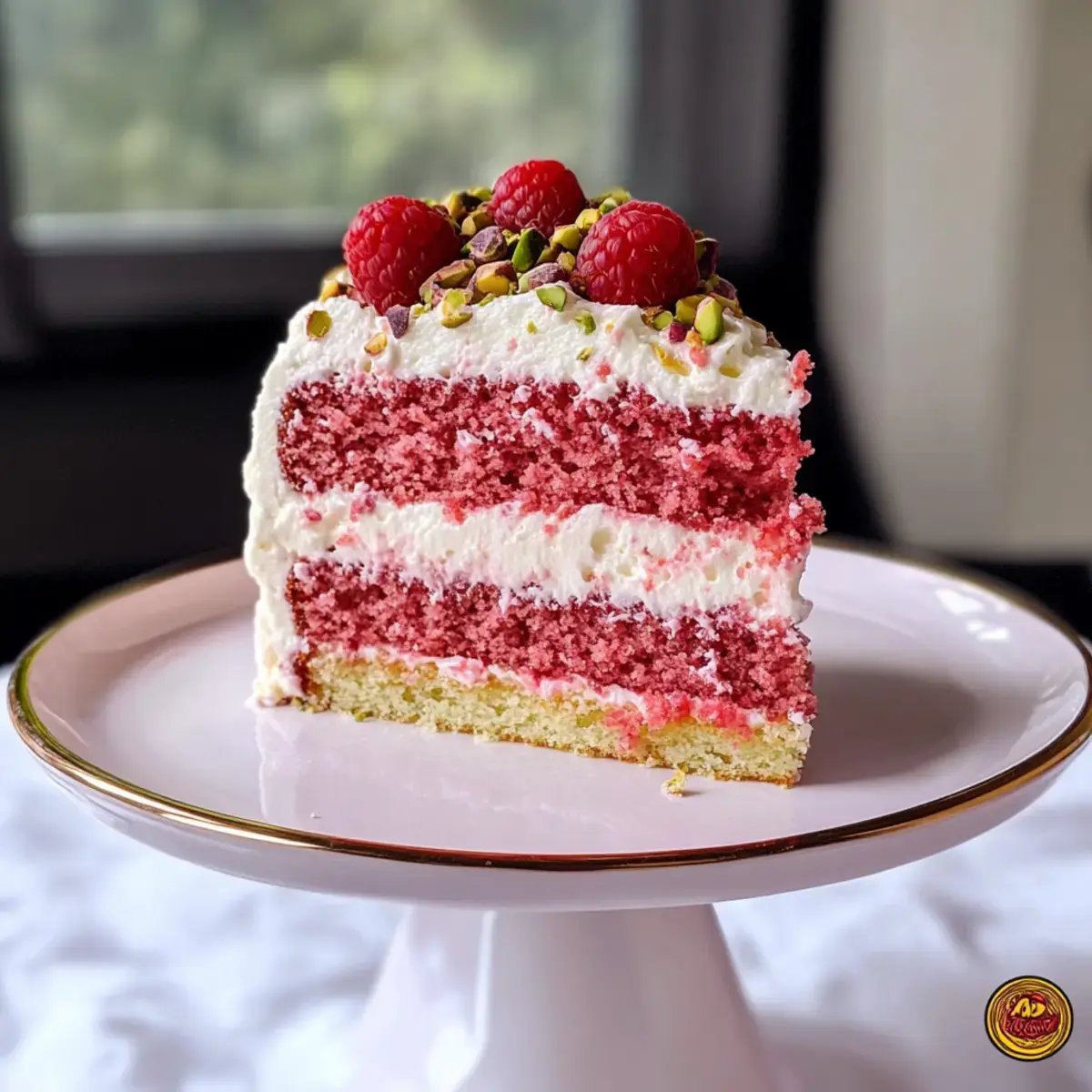 HimbeerPistazienNakedCake 2