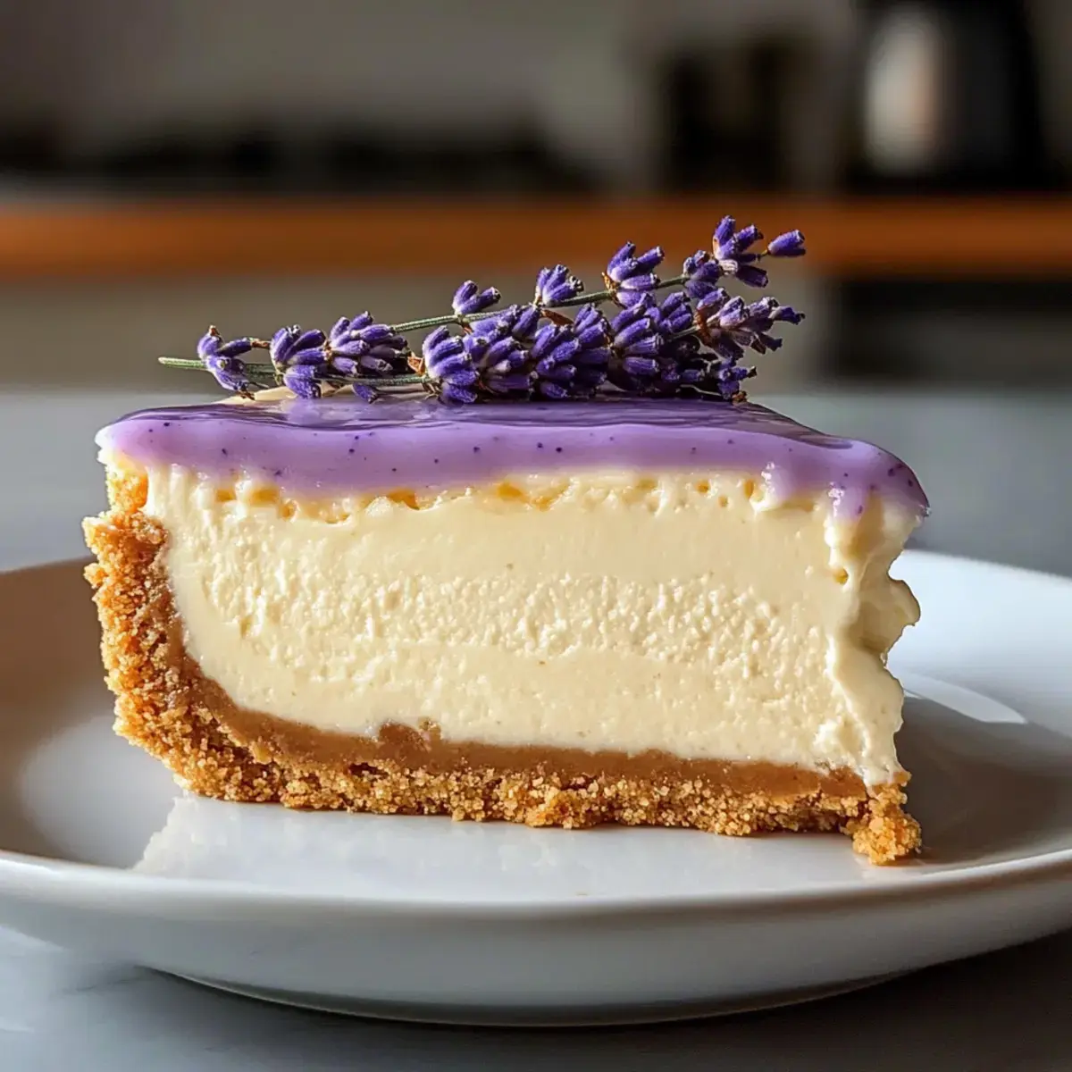 Honig Lavendel Käsekuchen Rezept