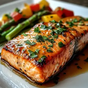 Köstlicher Honig-Lachs aus dem Ofen