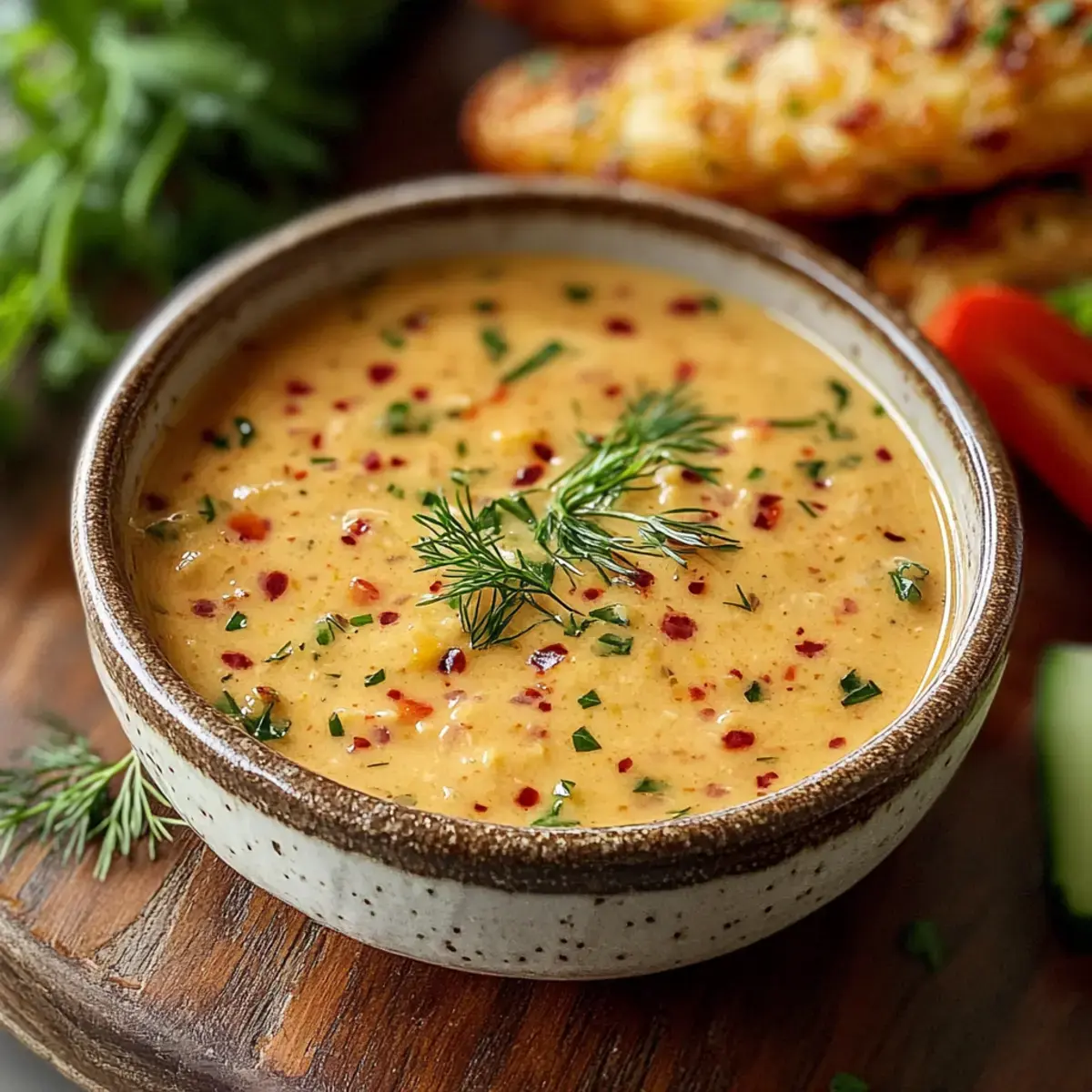 Hot Honey Ranch Dip