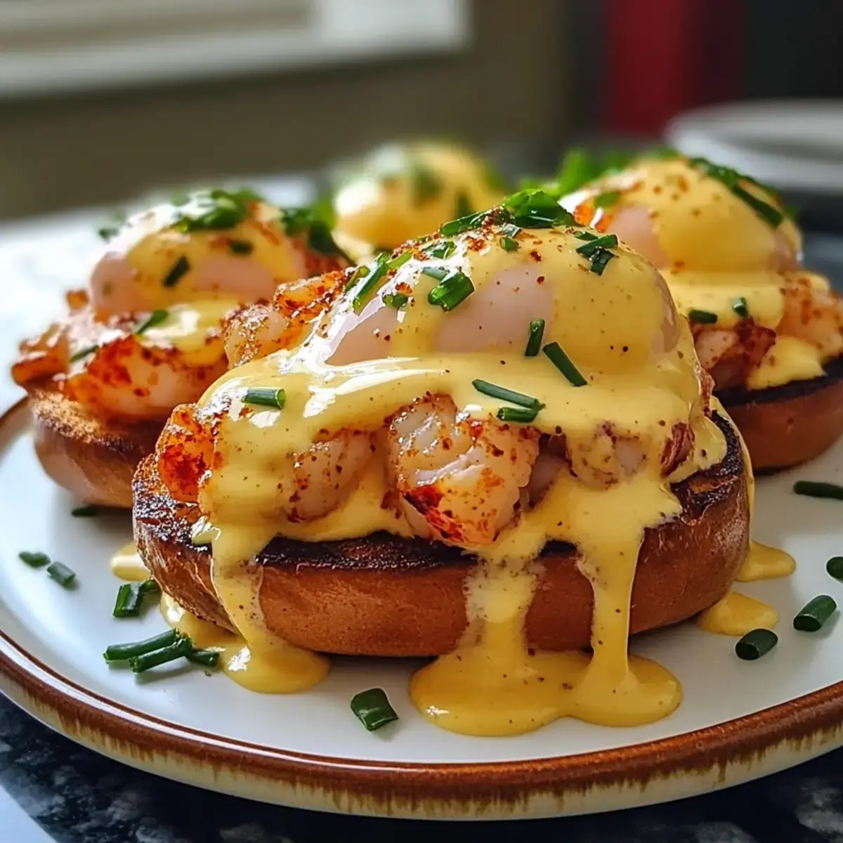 Hummer Eggs Benedict Rezept
