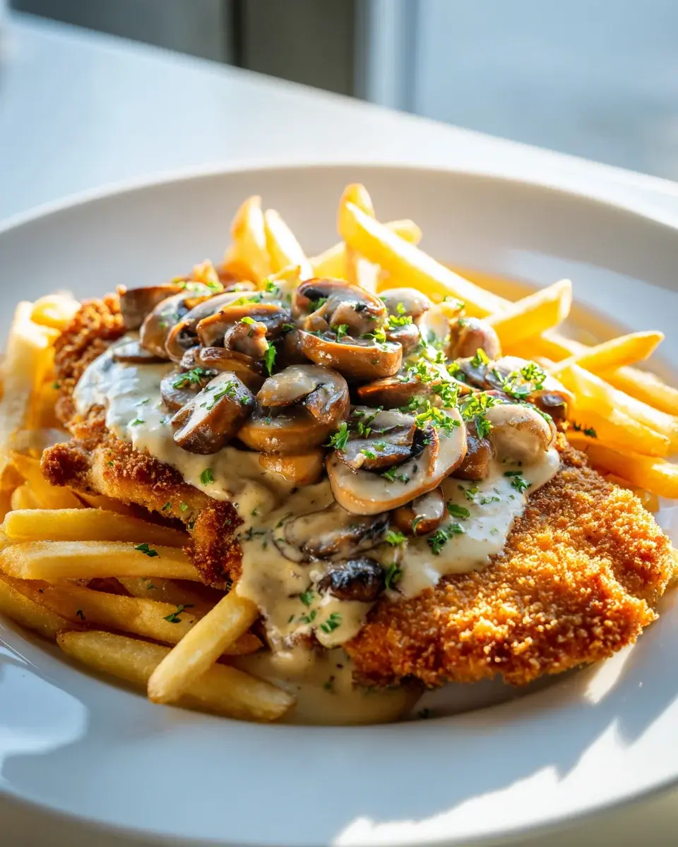JagerschnitzelmitChampignonsoe