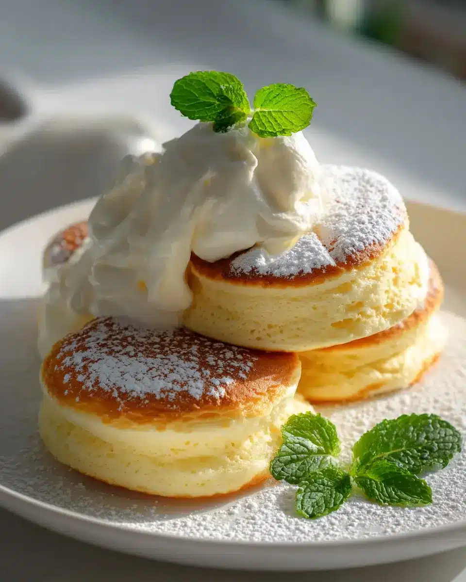 Japanische Soufflé Pancakes Rezept