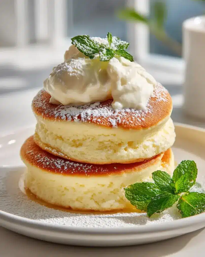 Japanische Soufflé Pancakes Rezept