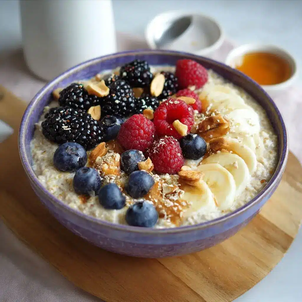 Joghurt Porridge Bowl Rezept