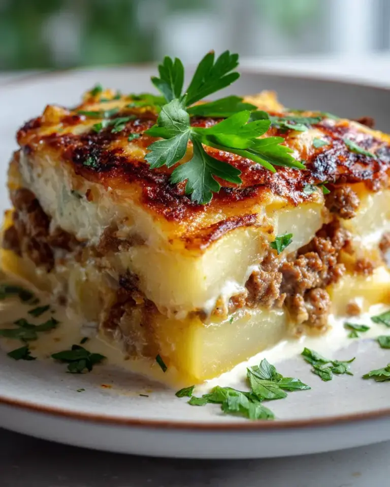Kartoffel Hackauflauf Rezept