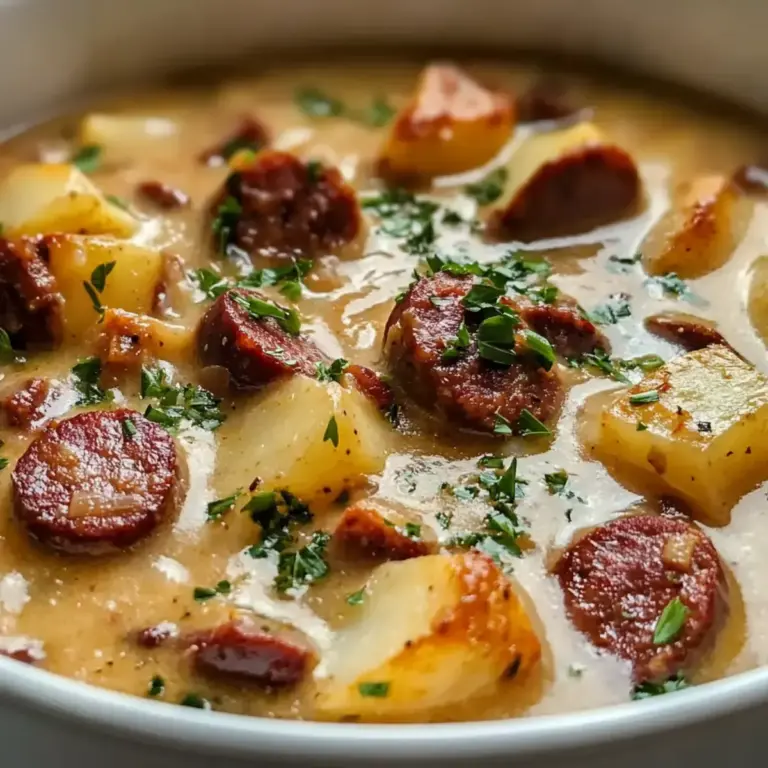Kartoffelsuppe mit Wurst Rezept