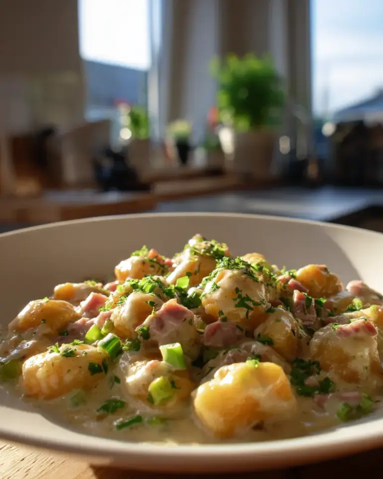 Käse Lauch Gnocchi Rezept