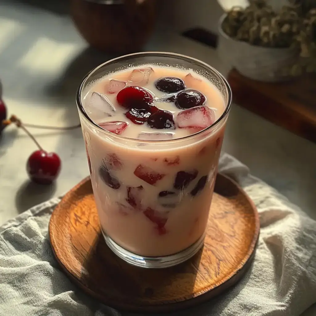 Kirsch Earl Grey Milchtee Rezept