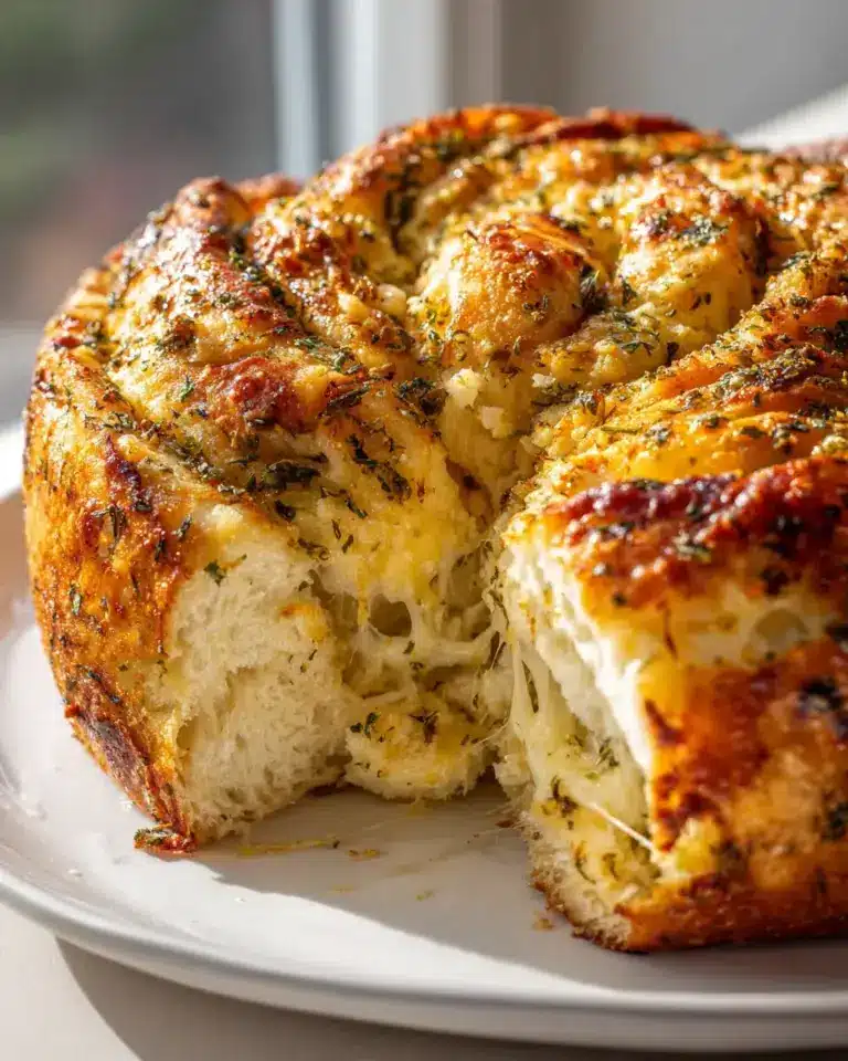 Knoblauch Kräuter Käse Brot Rezept