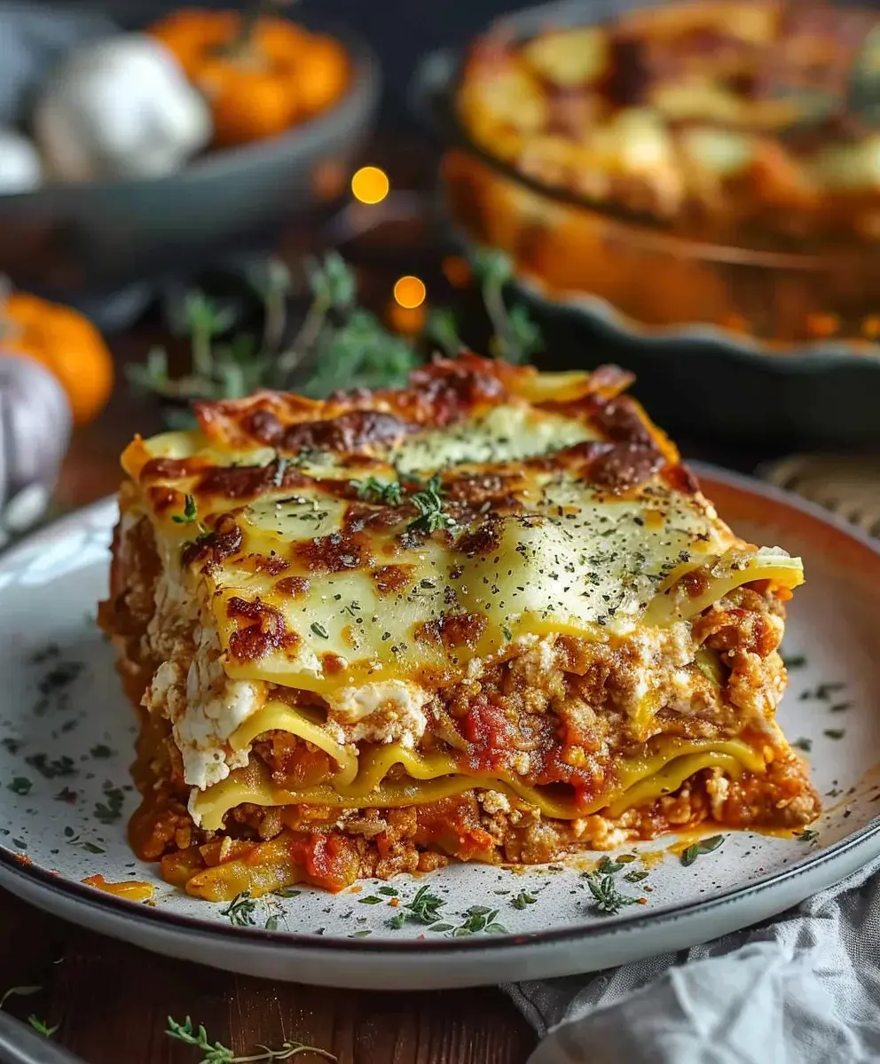 Kürbis Lasagne Rezept