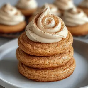 Weiche Kürbisplätzchen mit Frischkäse-Frosting