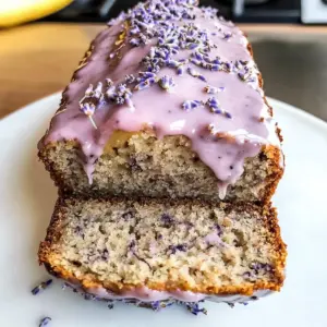 Lavendel Bananenbrot