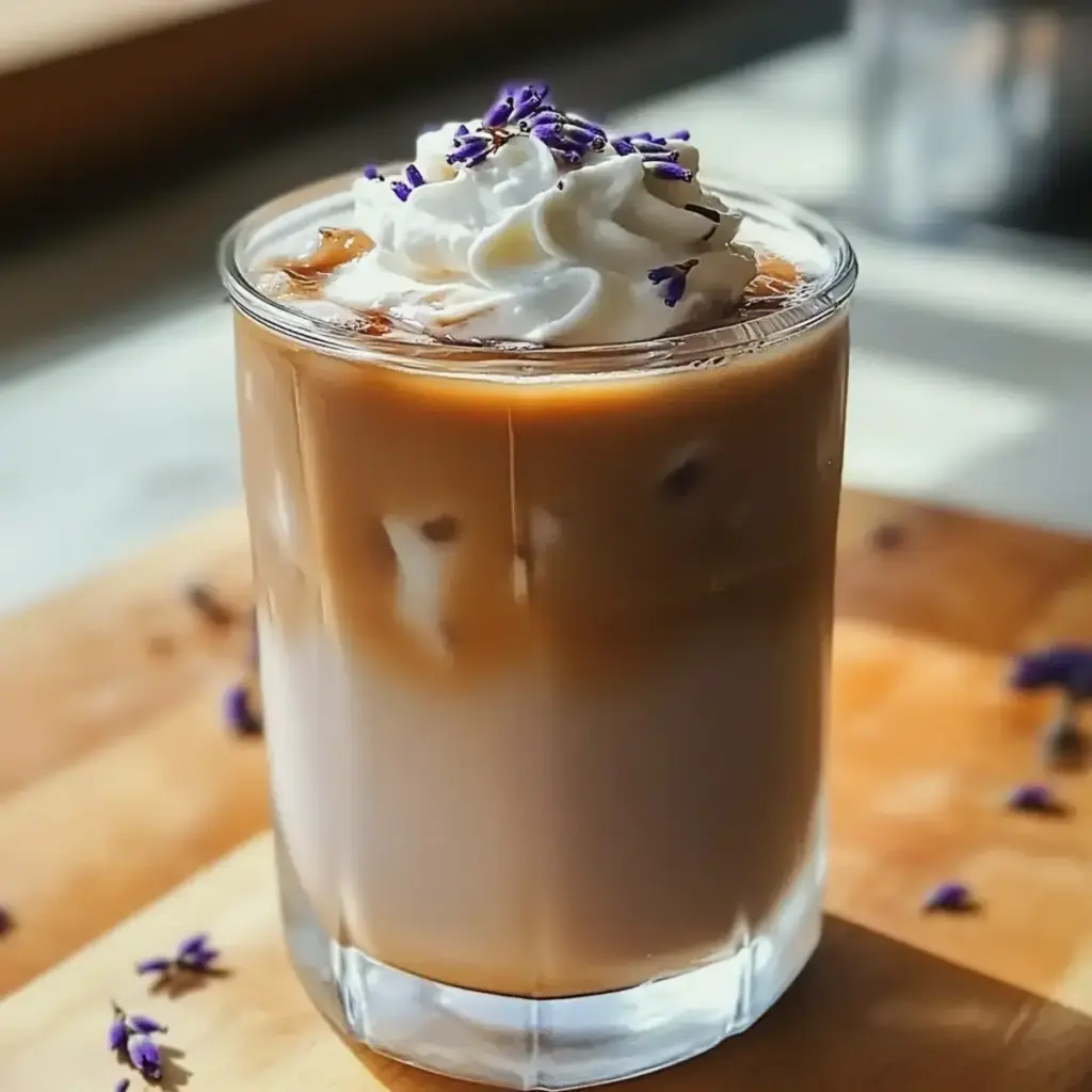 Lavendel Honig Eiskaffee Rezept