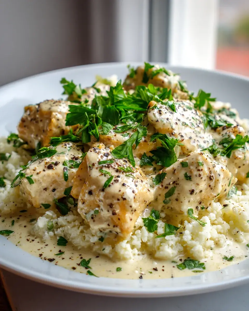 LowCarbCremigesHahnchenBlumenkohlreis