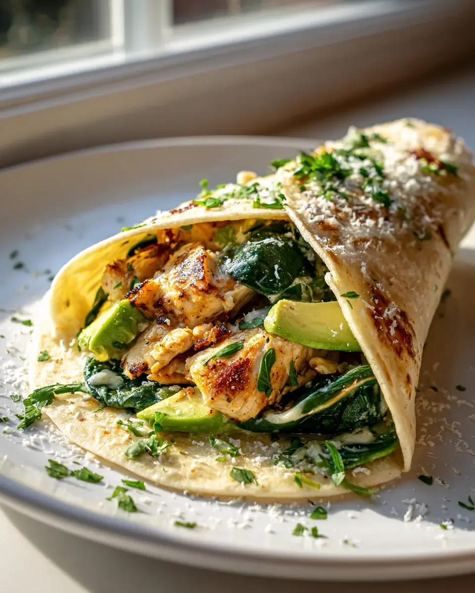 LowCarbHahnchenWraps