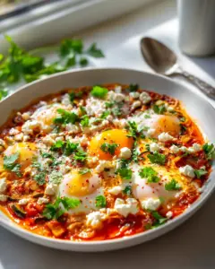 Low Carb Shakshuka Mit Zucchini Und Kräutern