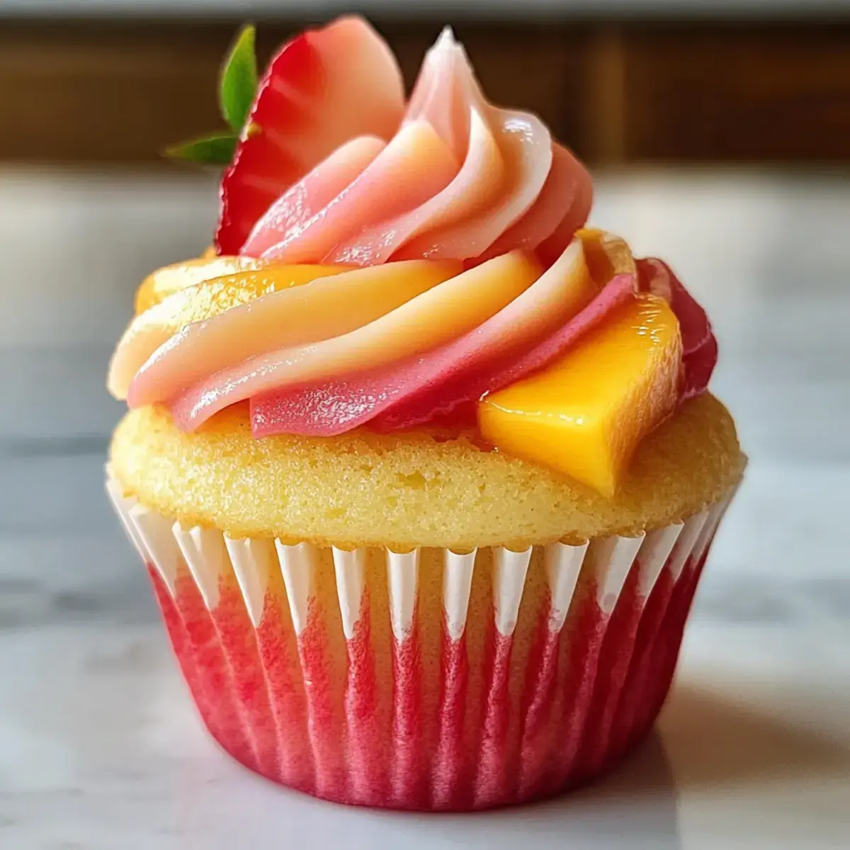 MangoErdbeerCupcakesRezept