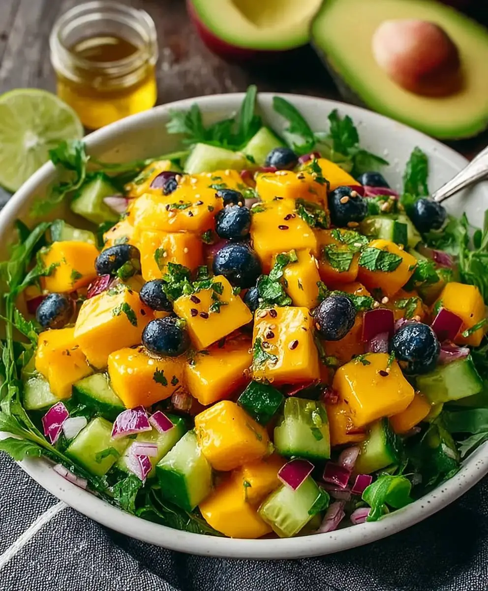 MangoGurkenSalatRezept 2