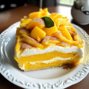 Tropisches Mango Tiramisu