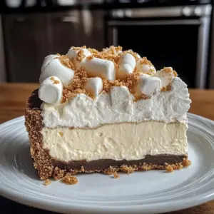Sommerlicher Marshmallow Käsekuchen (Ohne Backen)