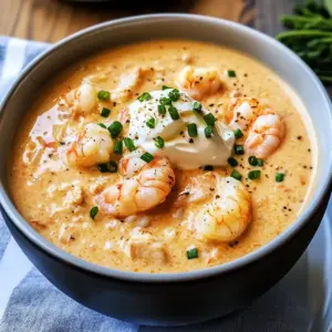 Cremige Meeresfrüchte-Bisque