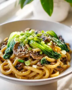 Cremige Miso-Butter Udon