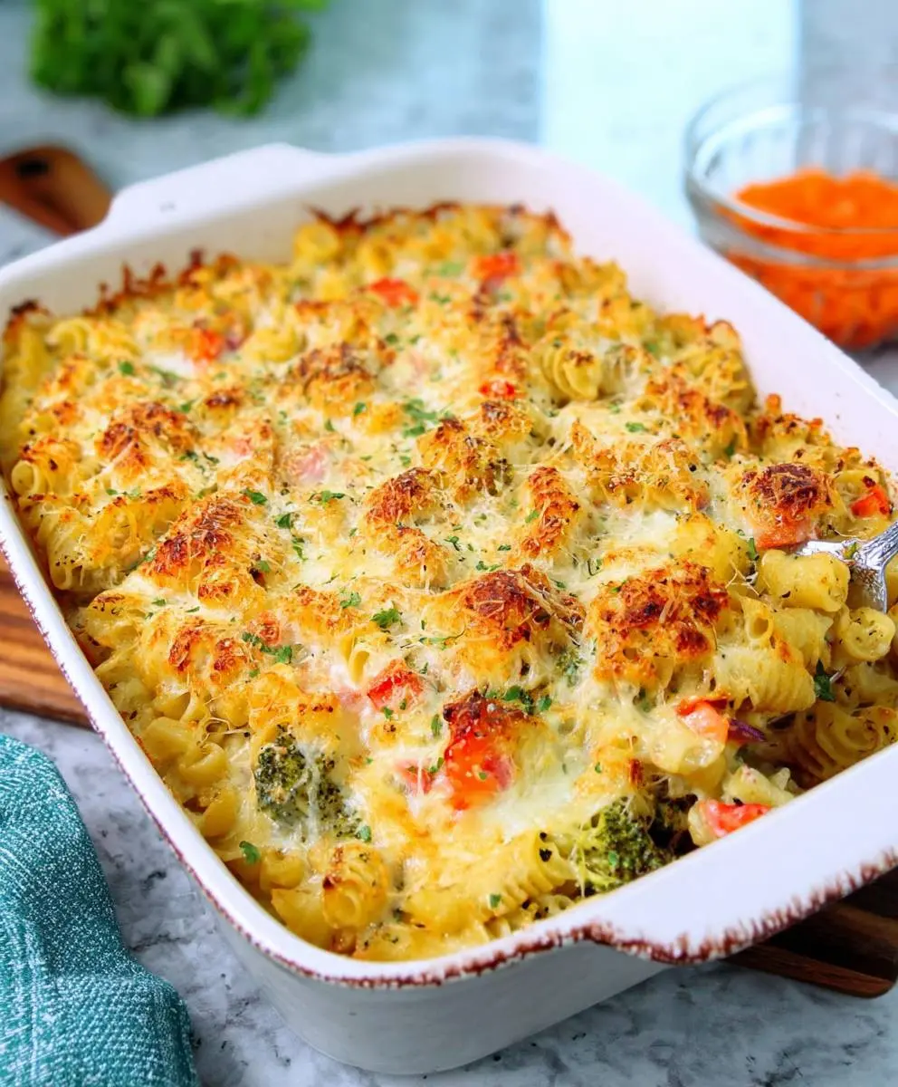 Nudelauflauf mit Gemüse Rezept 2 Nudelauflauf mit Gemüse Rezept