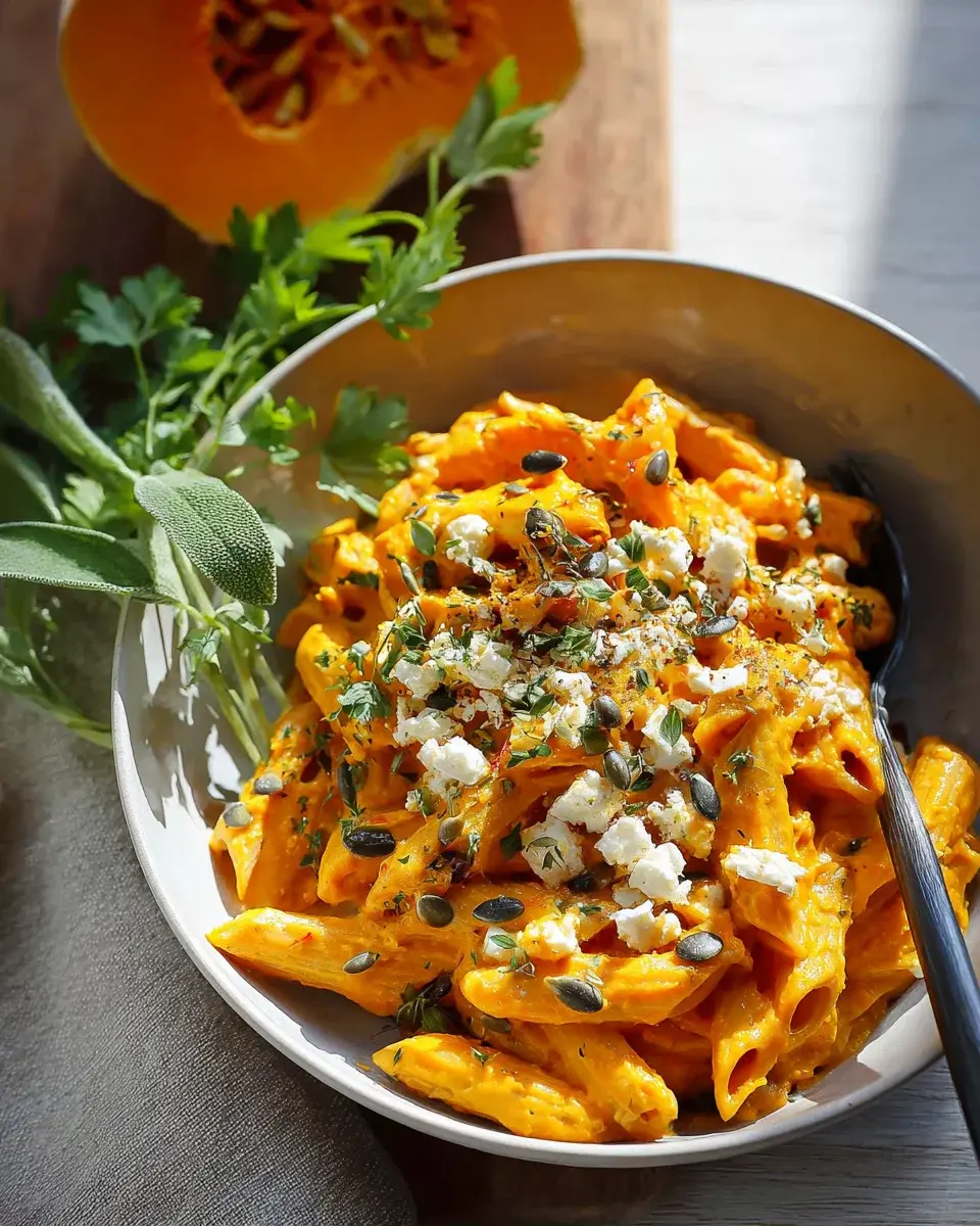 NudelnmitKurbissosseundFetaRezept