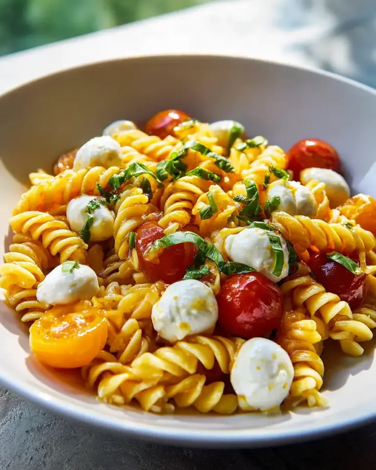 Nudelsalat mit Mozzarella Rezept