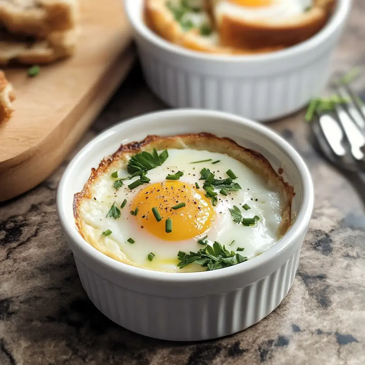 Oeufs Cocotte Rezept