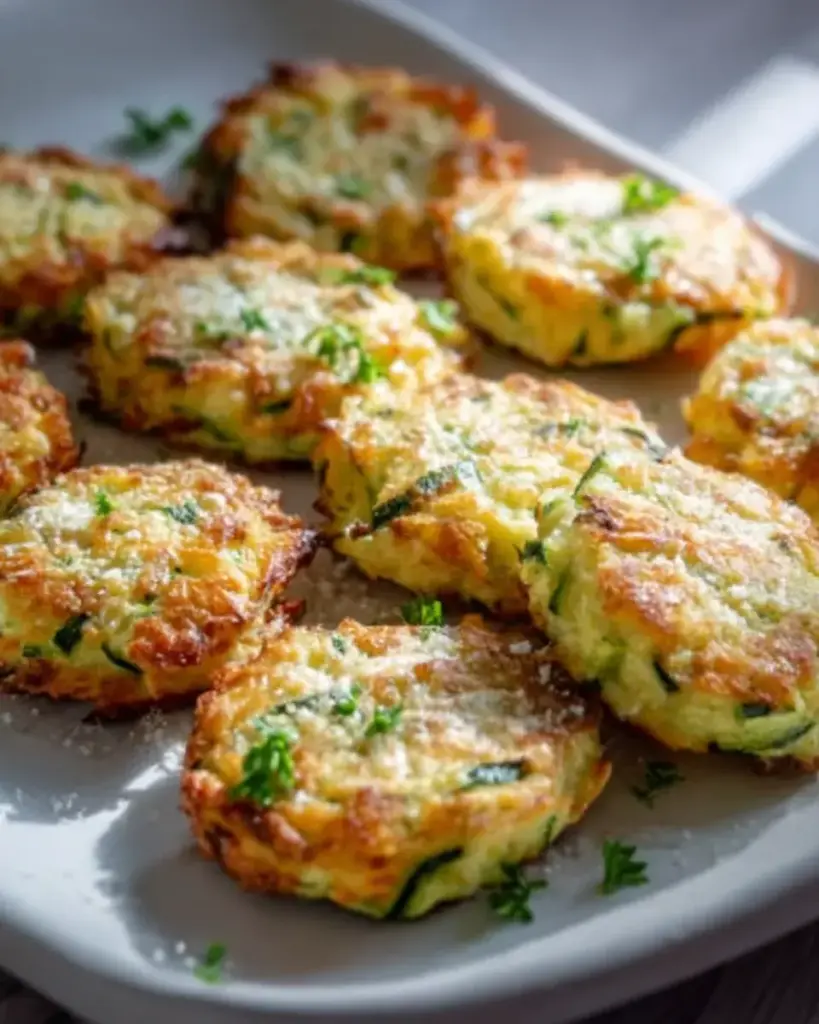 Ofen Zucchini Puffer Rezept