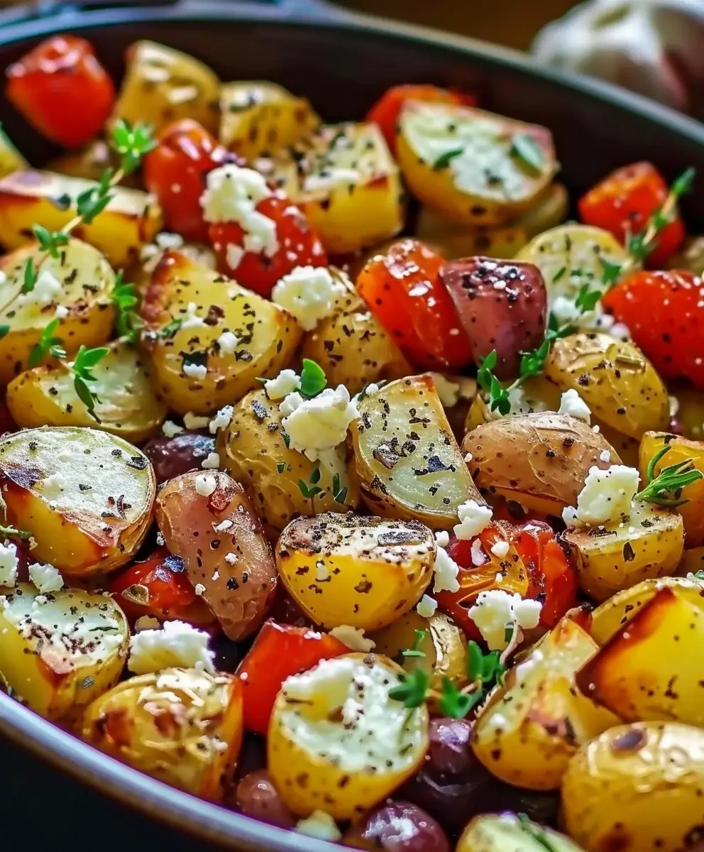 Ofengemüse mit Feta