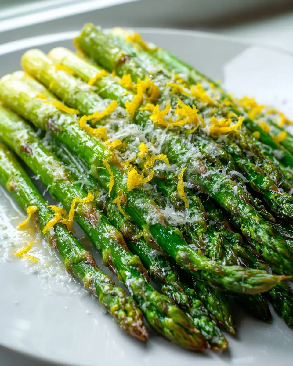 Ofenspargel mit Parmesan