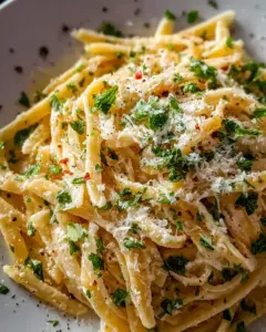 One Pot Cremige Knoblauchpasta