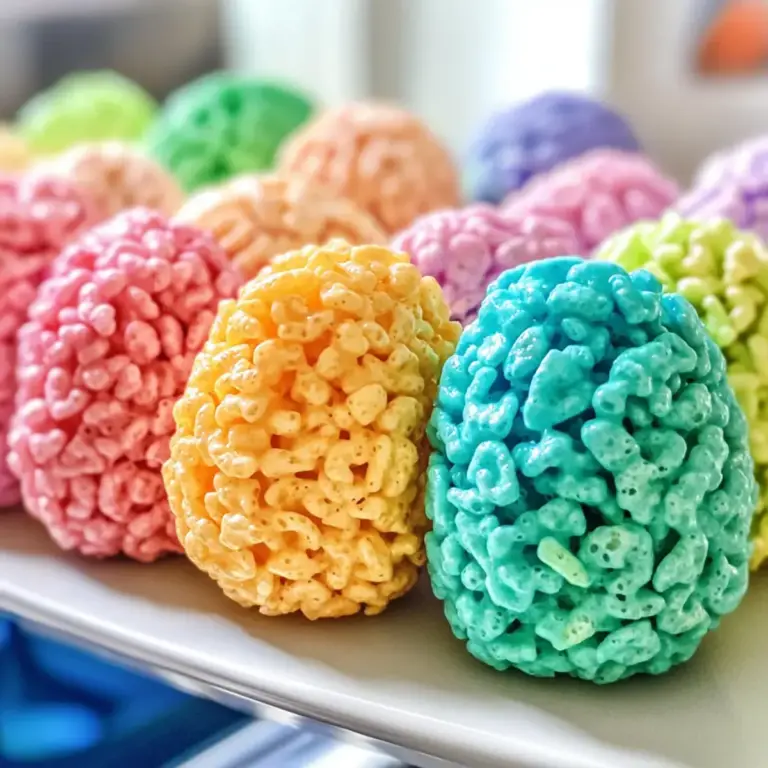 Ostereier aus Rice Krispies