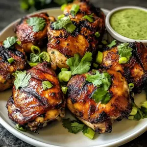 Authentisches Peruanisches Hähnchen mit grüner Sauce