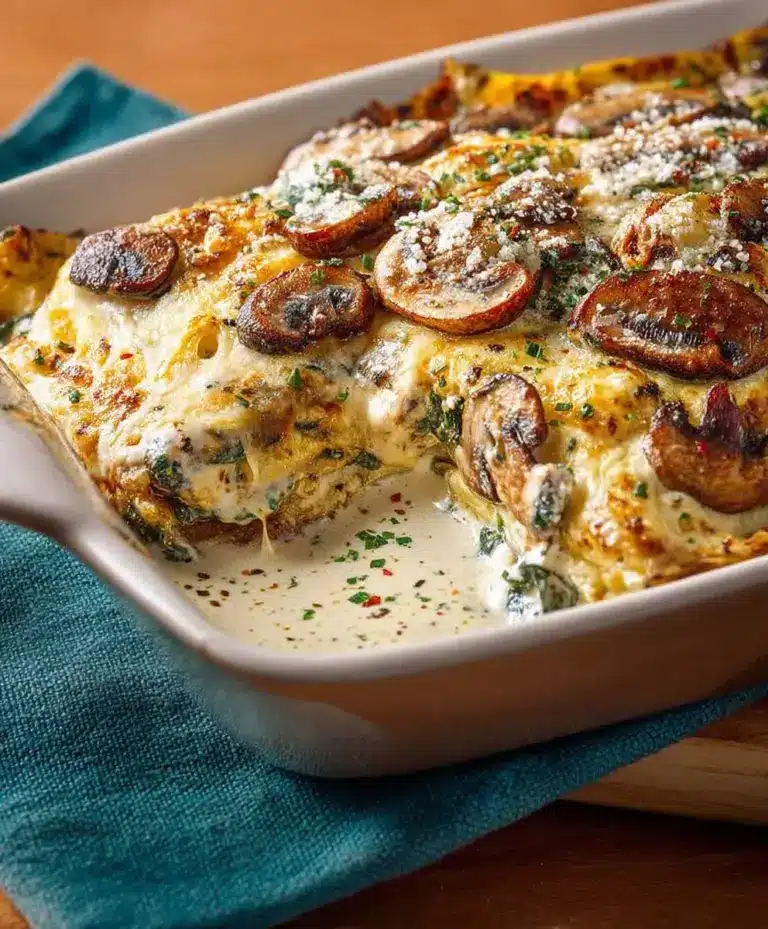 Pilz Lasagne Rezept