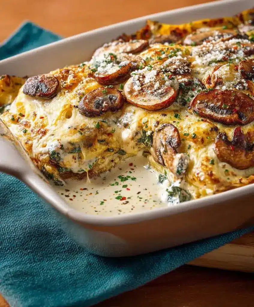 Pilz Lasagne Rezept