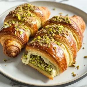 Schnelle Pistazien-Croissants