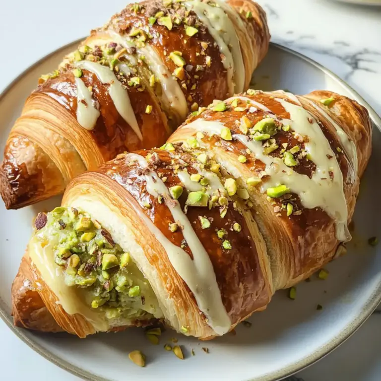 Pistazien Croissants Rezept