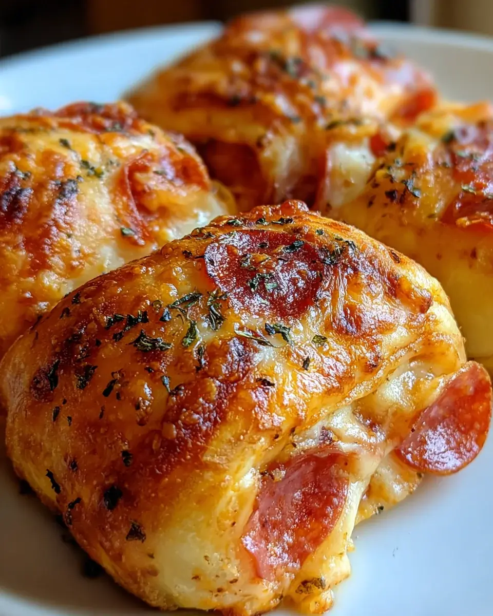 Pizzabrötchen aus der Heißluftfritteuse