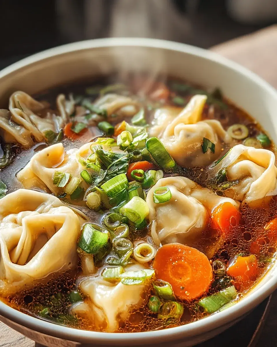 Potsticker Suppe Rezept