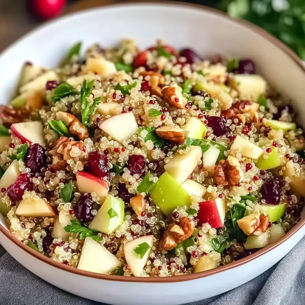 Quinoa Apfelsalat Rezept