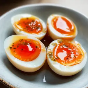 Authentische Ramen Eier (Ajitama)