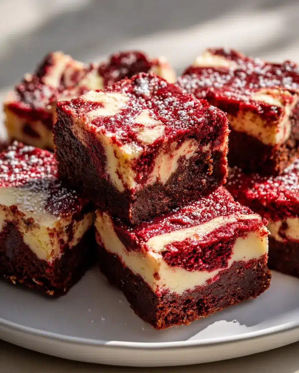 Red Velvet Cheesecake Brownies Kuchenmischung
