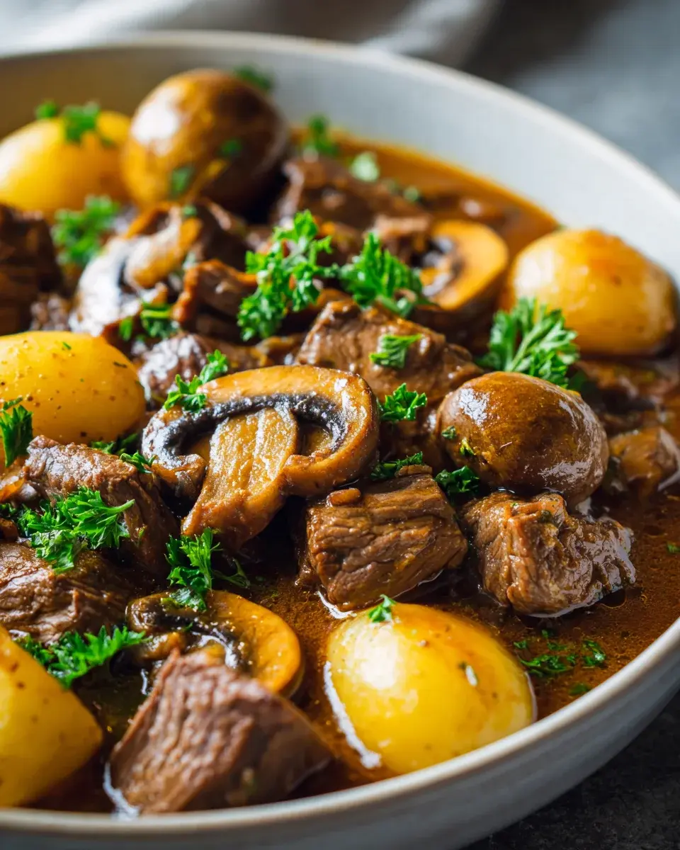 RindergulaschmitPilzenundKartoffelnSlowCooker