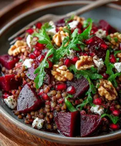 Rote Bete Linsen Salat: Das einfache Rezept für einen gesunden Genuss