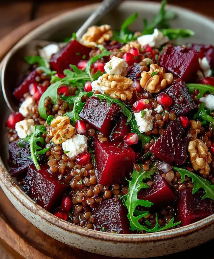 Rote Bete Linsen Salat Rezept